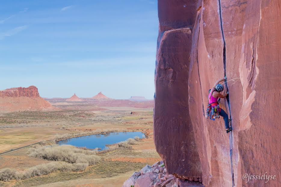 Jessica Olson Takes on Mental Blocks and Crack Climbing in Indian Creek