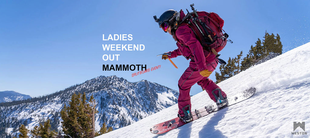 Womens Splitboard Event in Mammoth - Ladies Weekend Out