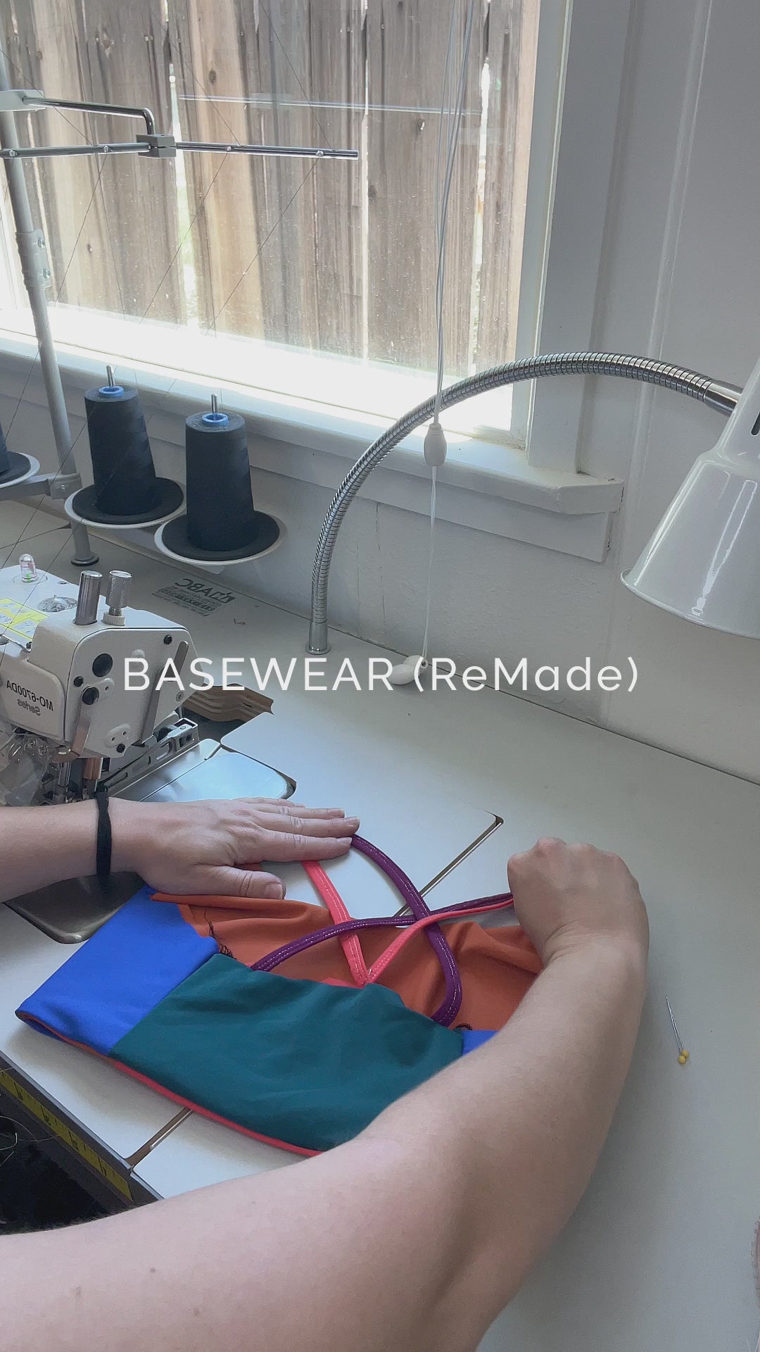 ReMade TOURA Basewear Top | Sustainable Sports Bra - Sewn