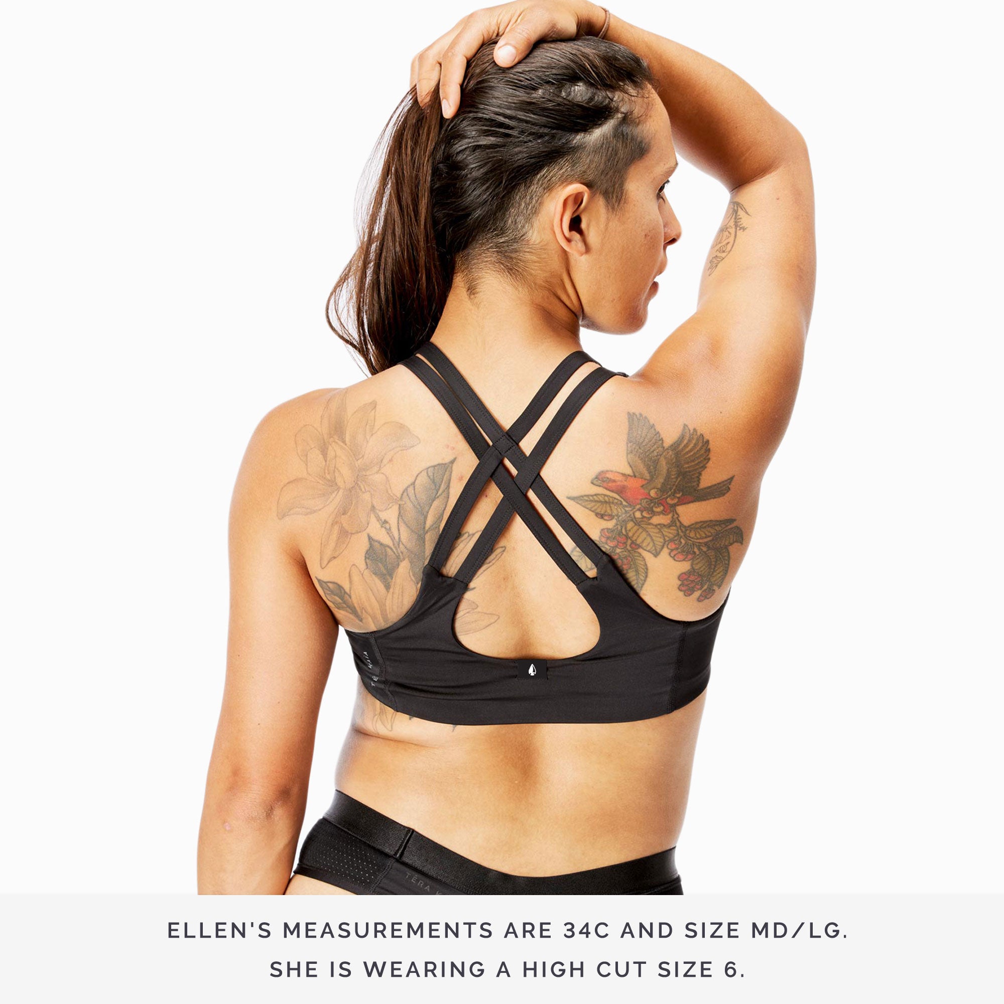 Buy Green Criss-Cross Back Co-ord Sports Bra For Women Online